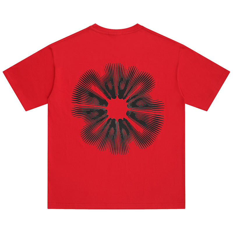 VELCEN Purple Brand Fashion T-Shirt