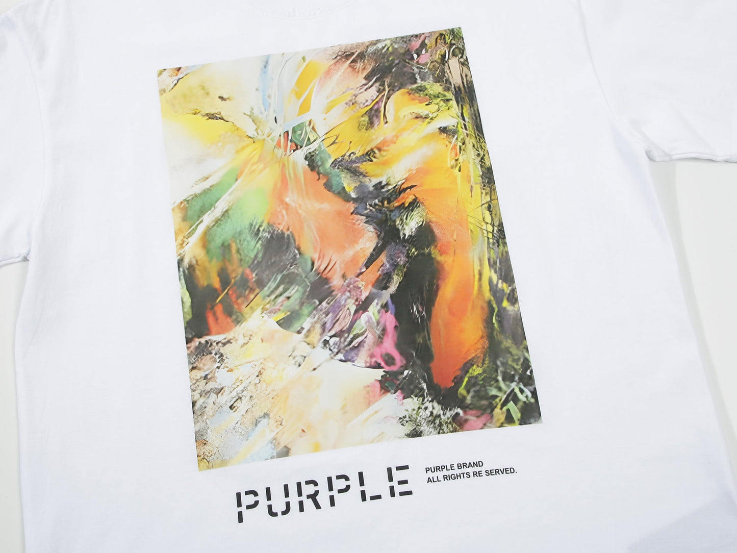 VELCEN Purple Brand Fashion T-Shirt