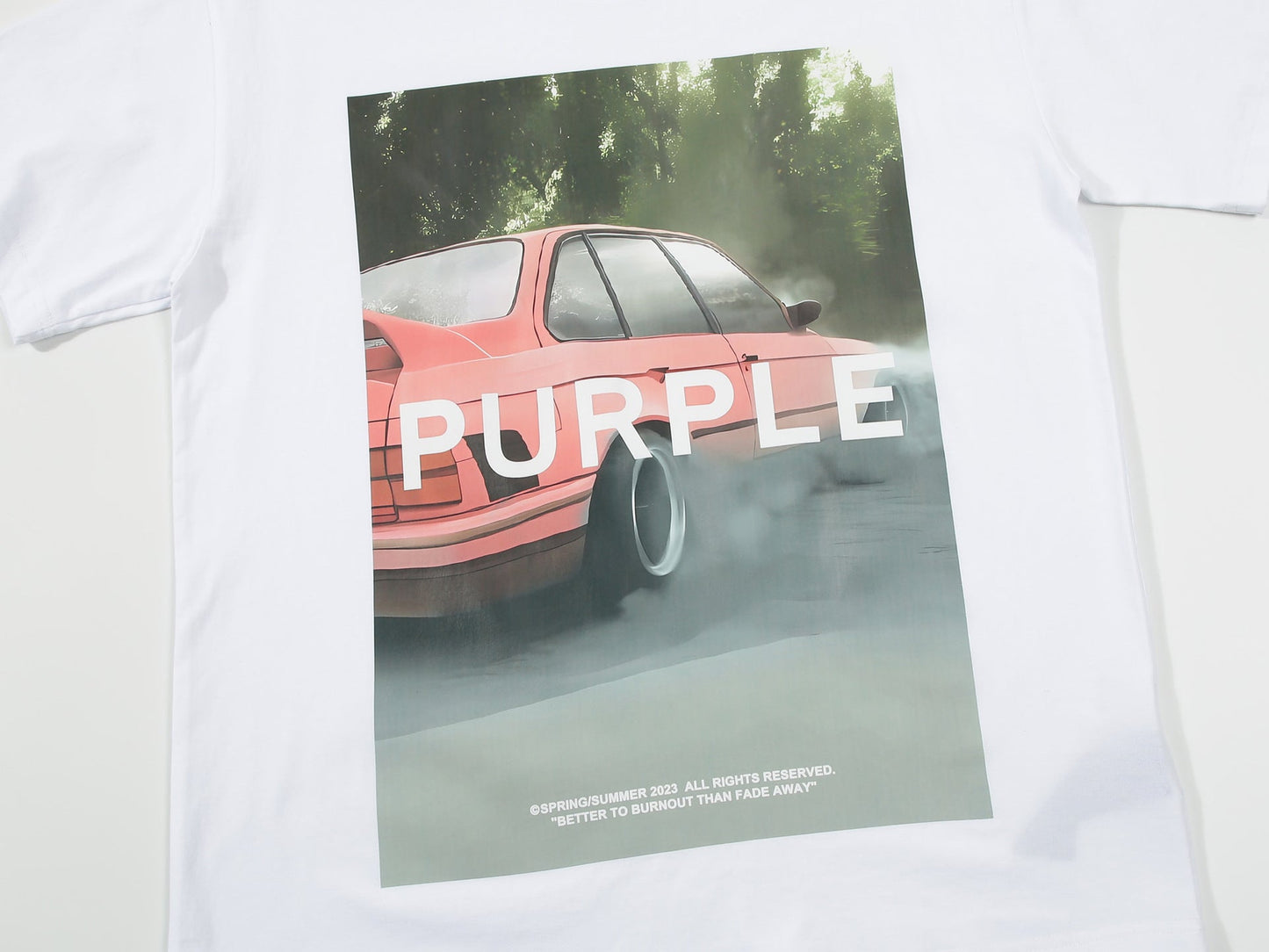 VELCEN Purple Brand Fashion T-Shirt