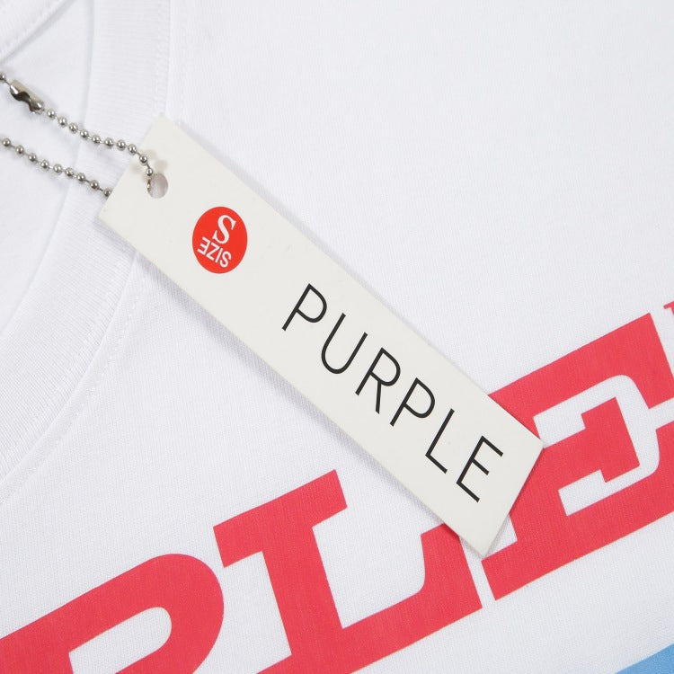 VELCEN Purple Brand Fashion T-Shirt