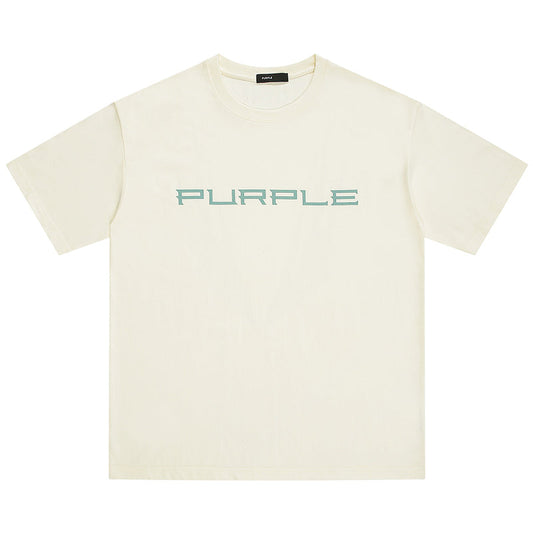 VELCEN Purple Brand Fashion T-Shirt