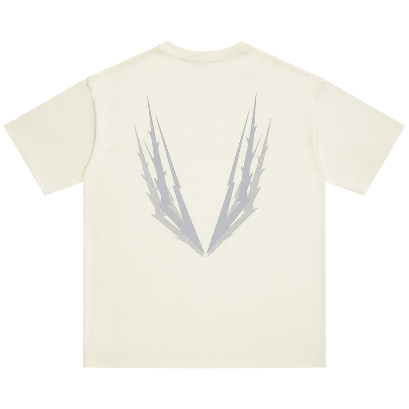 VELCEN Purple Brand Fashion T-Shirt