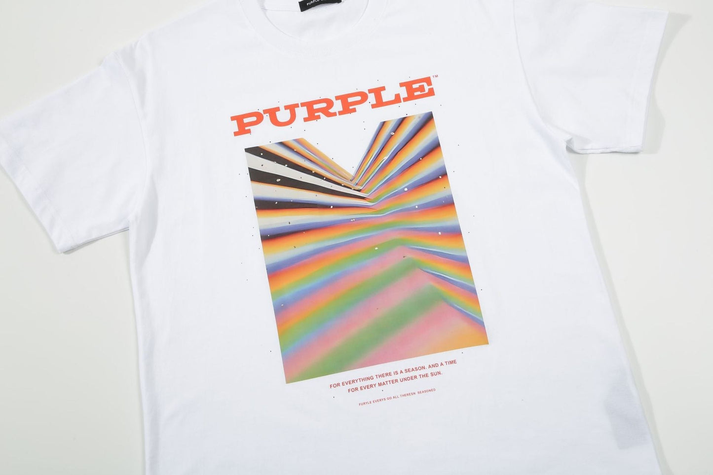 VELCEN Purple Brand Fashion T-Shirt