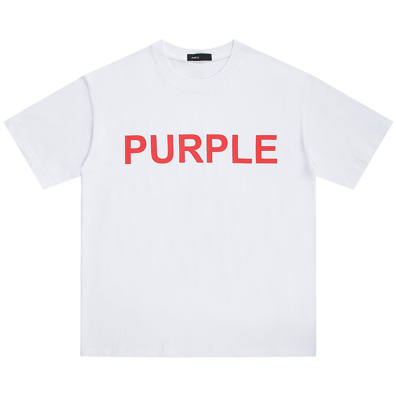 VELCEN Purple Brand Fashion T-Shirt
