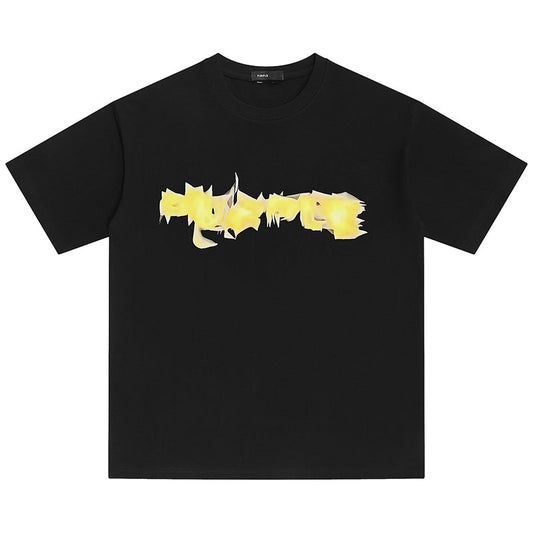 VELCEN Purple Brand Fashion T-Shirt