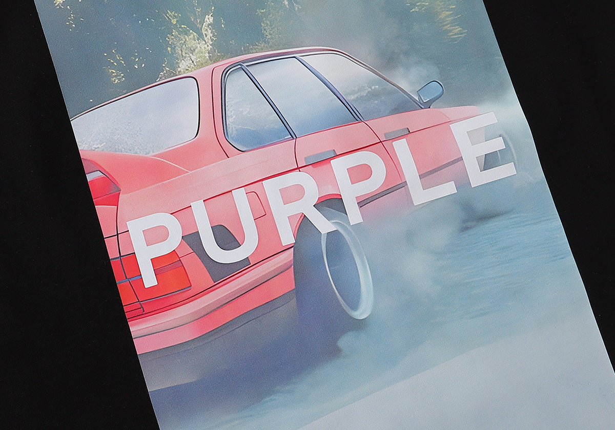 VELCEN Purple Brand Fashion T-Shirt
