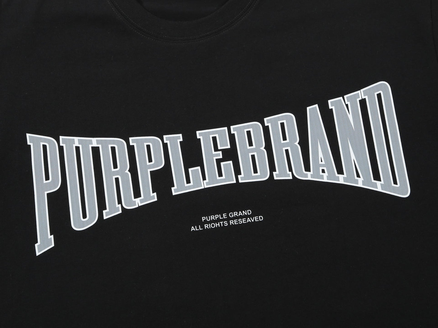 VELCEN Purple Brand Fashion T-Shirt