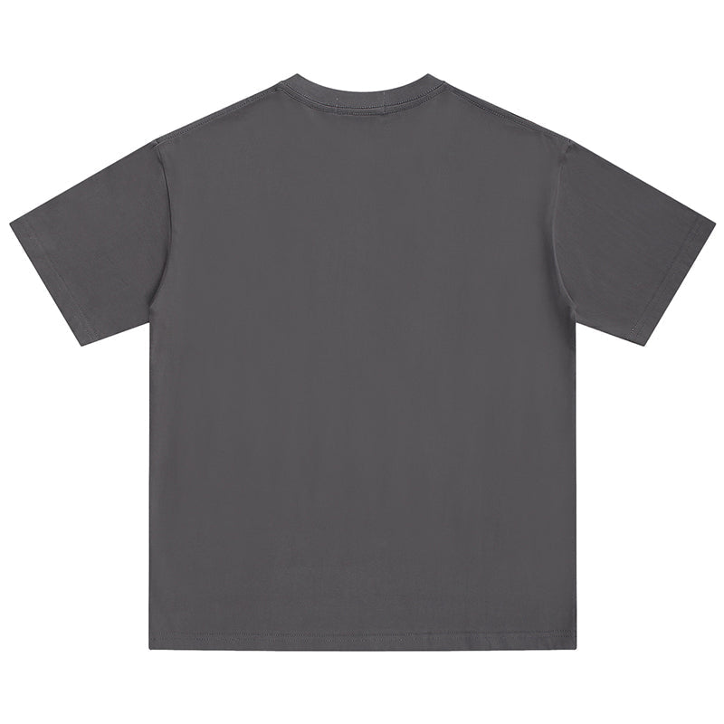 VELCEN Purple Brand Fashion T-Shirt