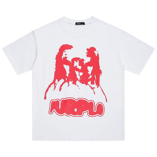 VELCEN Purple Brand Fashion T-Shirt