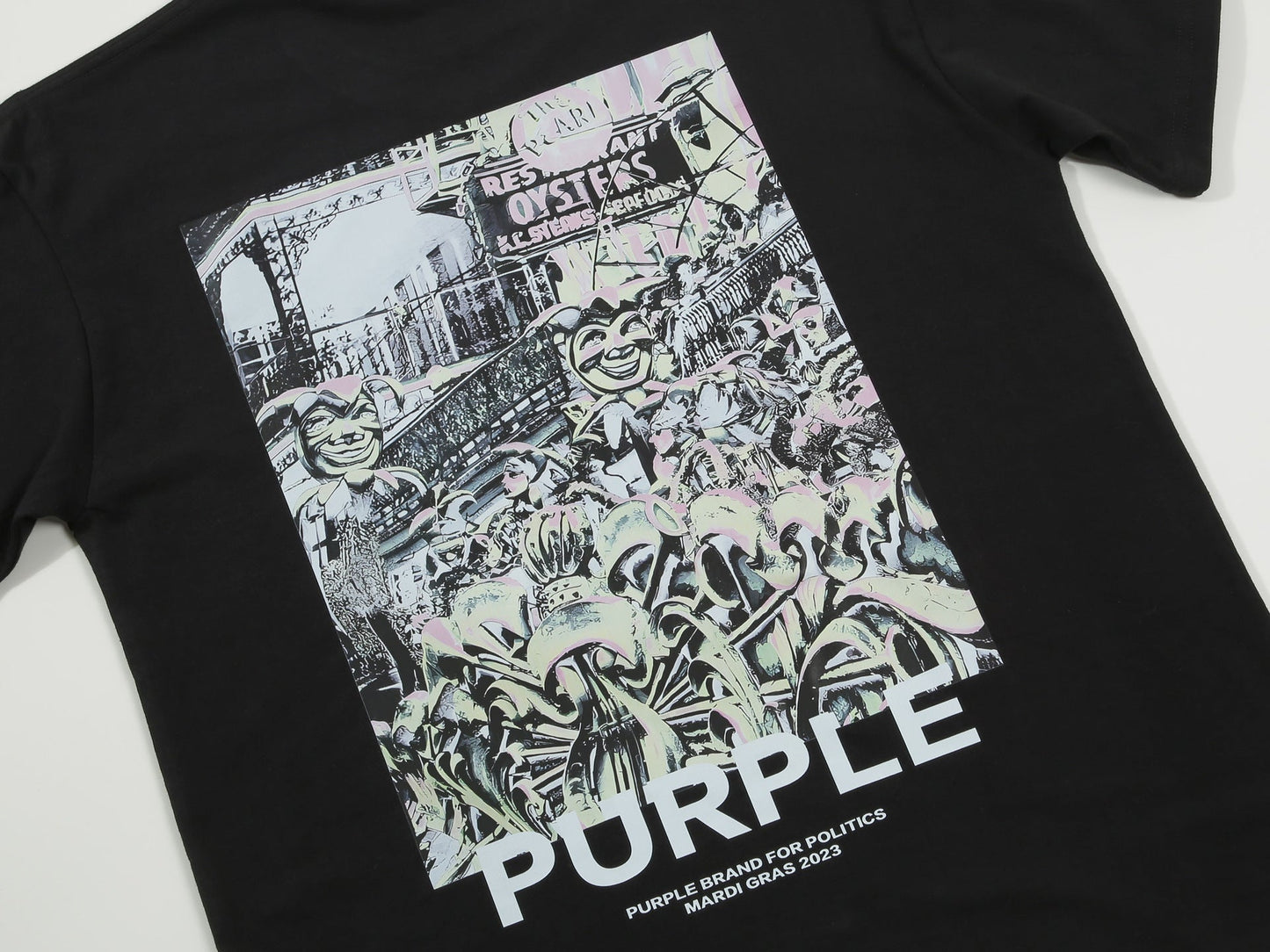 VELCEN Purple Brand Fashion T-Shirt