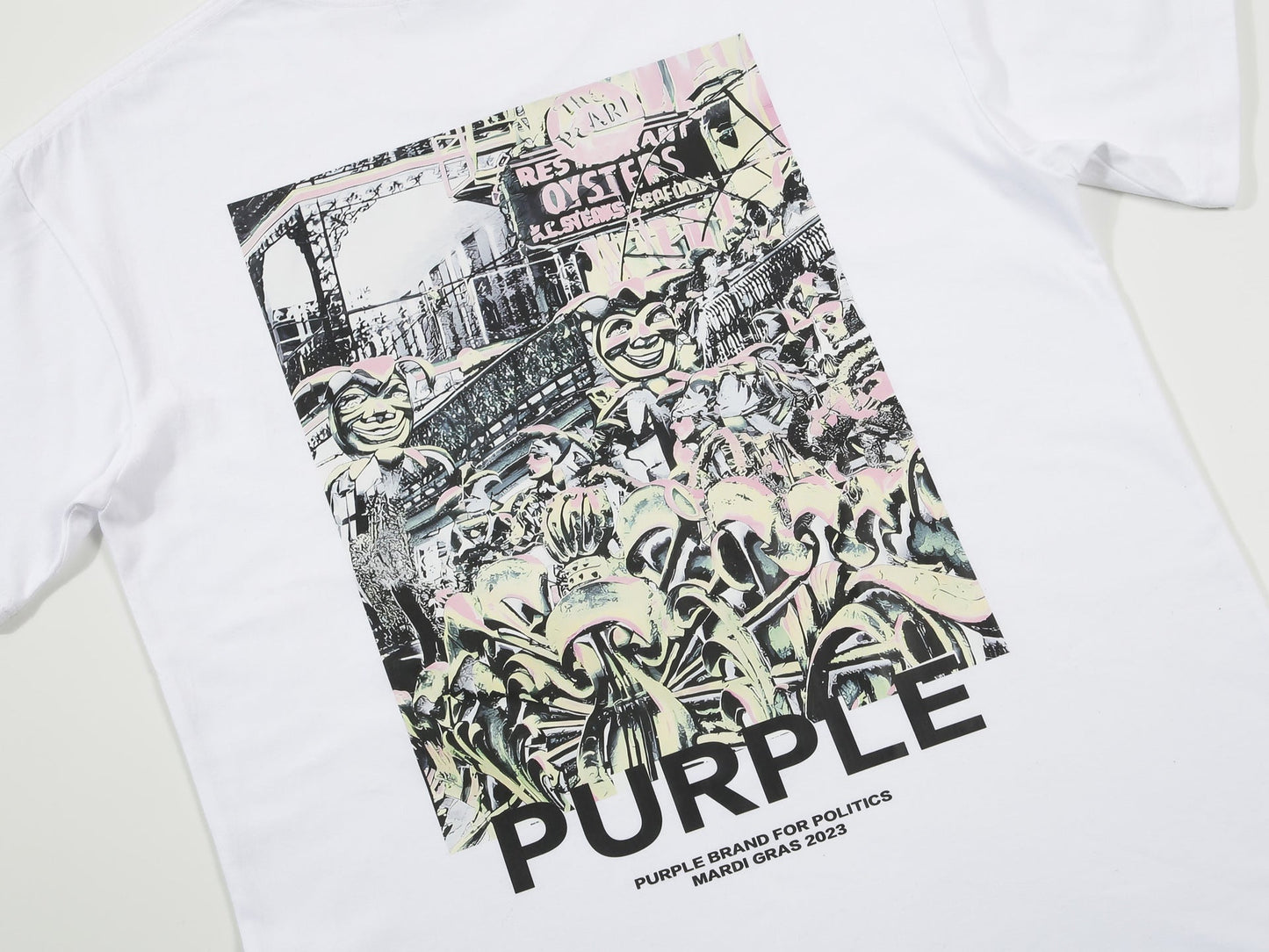 VELCEN Purple Brand Fashion T-Shirt