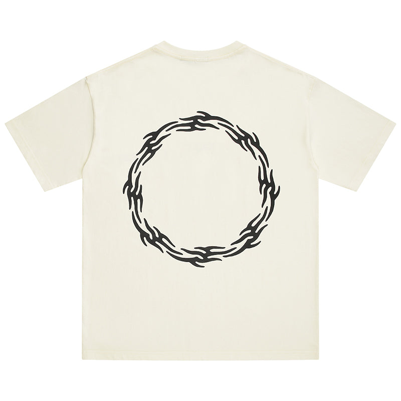 VELCEN Purple Brand Fashion T-Shirt