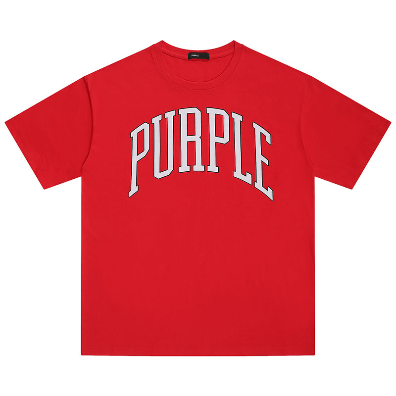 VELCEN Purple Brand Fashion T-Shirt