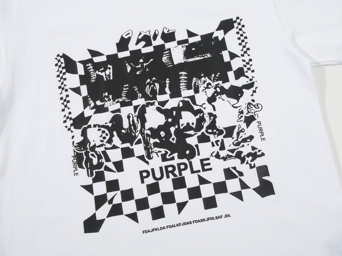 VELCEN Purple Brand Fashion T-Shirt