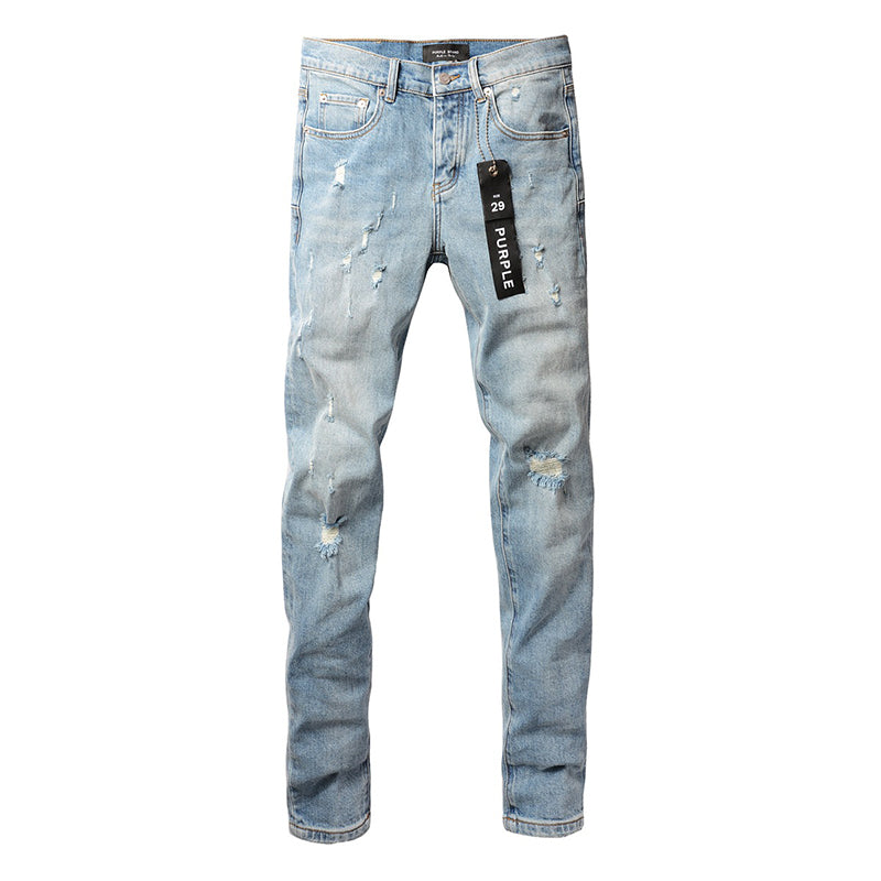 VELCEN Purple Brand Jeans #9075