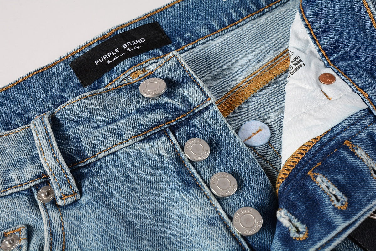 VELCEN Purple Brand Jeans #9075