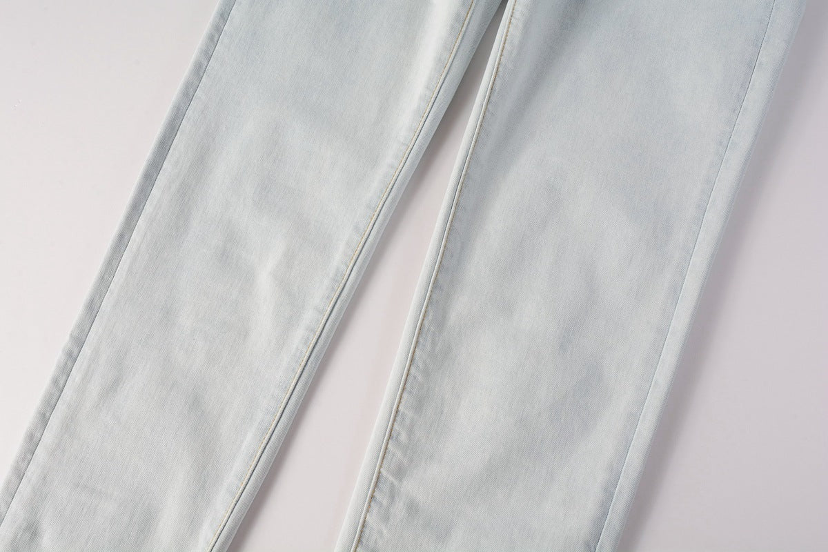 VELCEN Purple Brand Jeans #9081