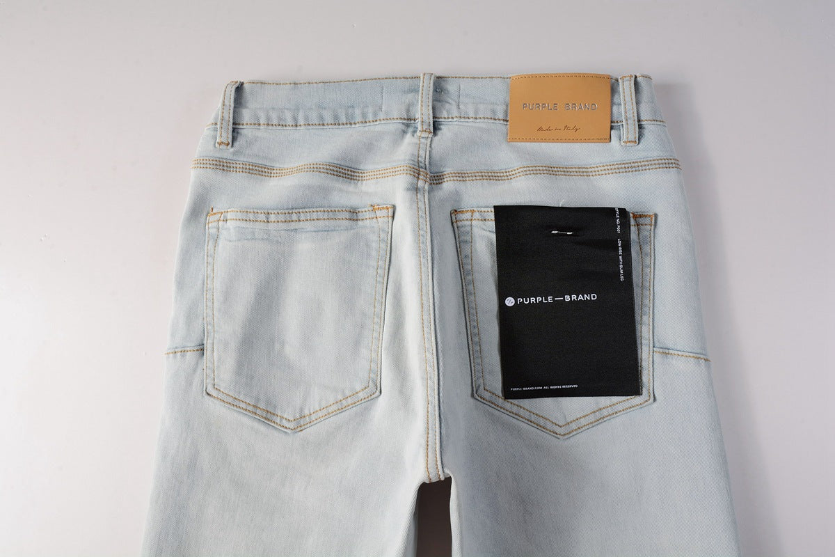 VELCEN Purple Brand Jeans #9081