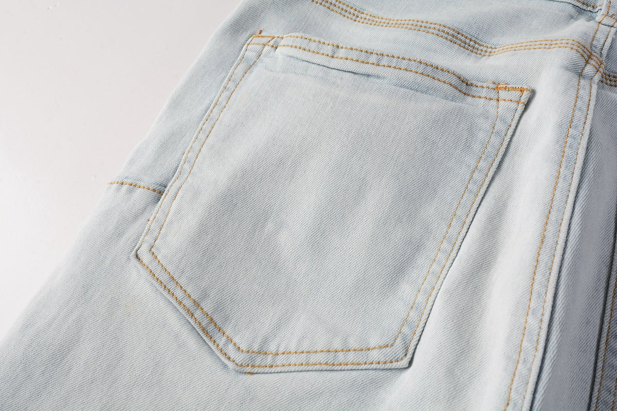 VELCEN Purple Brand Jeans #9081