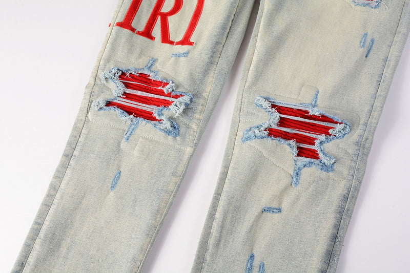 VELCEN Amiri Fashion Jeans #8886