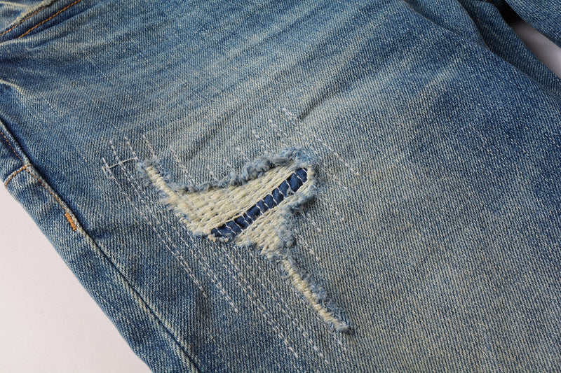 VELCEN Purple Brand Jeans #9073
