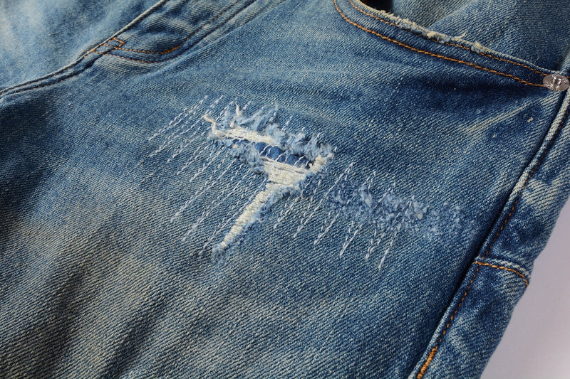 VELCEN Purple Brand Jeans #9073