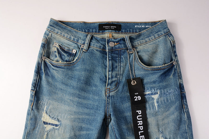 VELCEN Purple Brand Jeans #9073