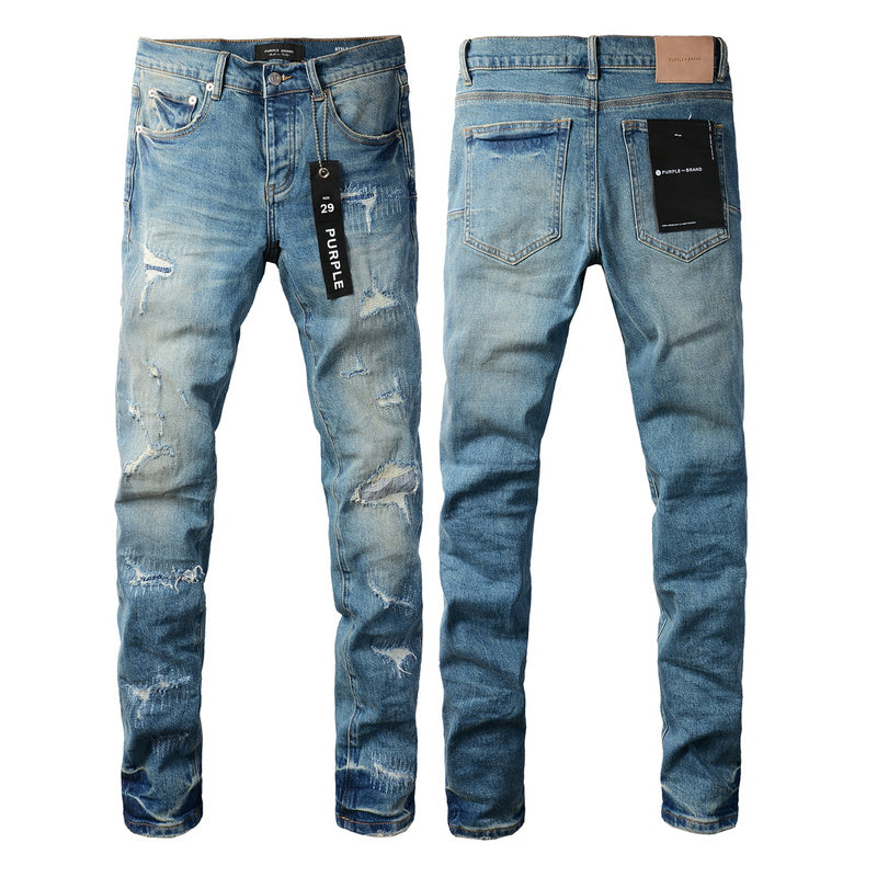 VELCEN Purple Brand Jeans #9073