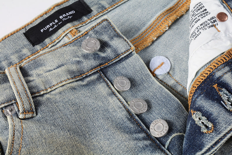 VELCEN Purple Brand Jeans #9071