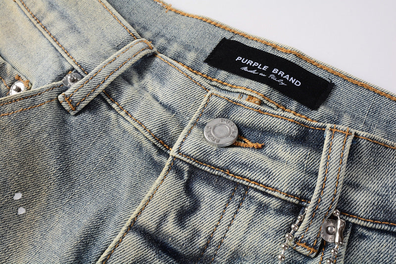 VELCEN Purple Brand Jeans #9071