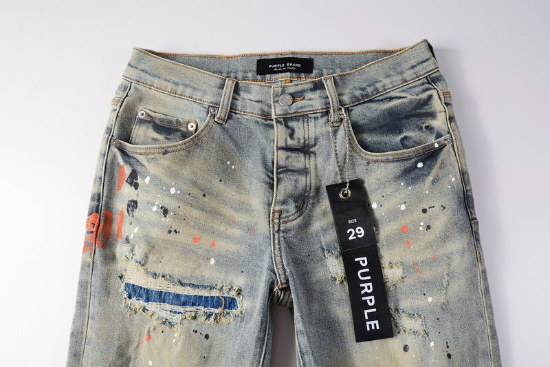 VELCEN Purple Brand Jeans #9071