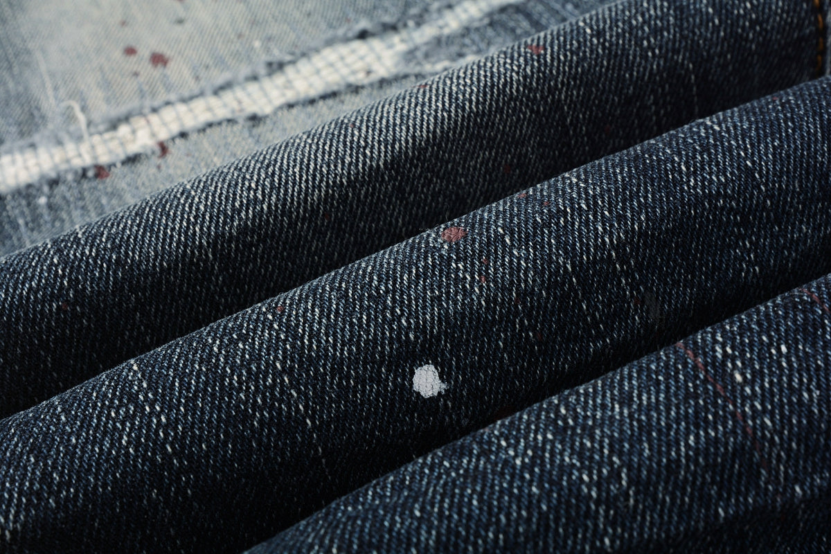 VELCEN Purple Brand Jeans #9070