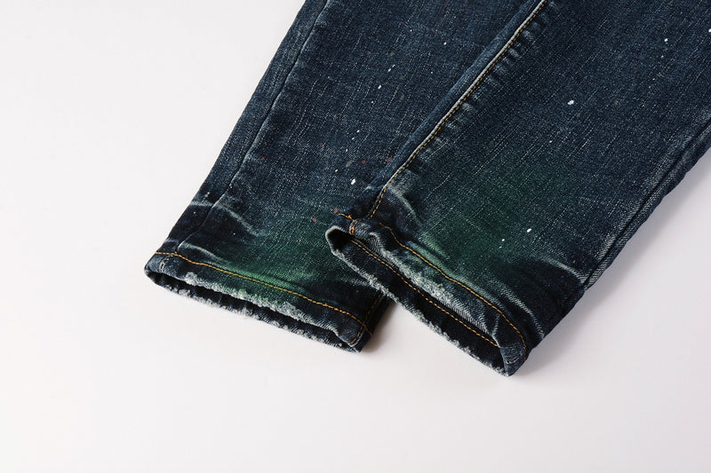 VELCEN Purple Brand Jeans #9070