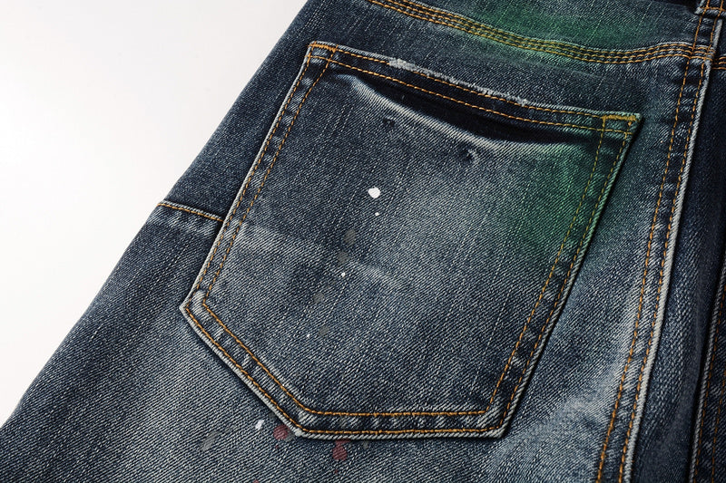 VELCEN Purple Brand Jeans #9070