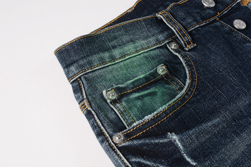 VELCEN Purple Brand Jeans #9070