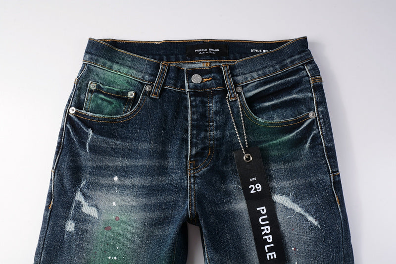 VELCEN Purple Brand Jeans #9070