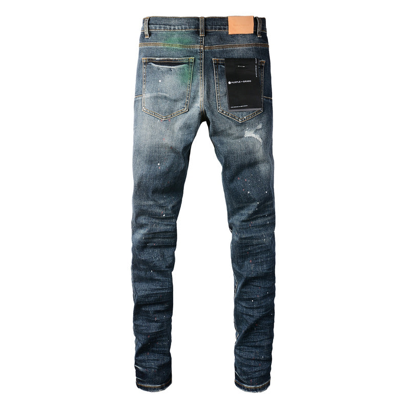 VELCEN Purple Brand Jeans #9070