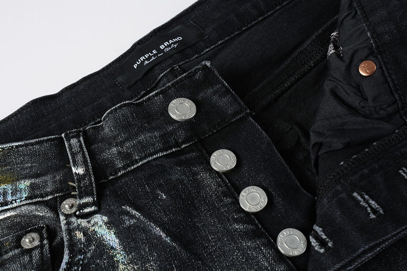 VELCEN Purple Brand Jeans #9078