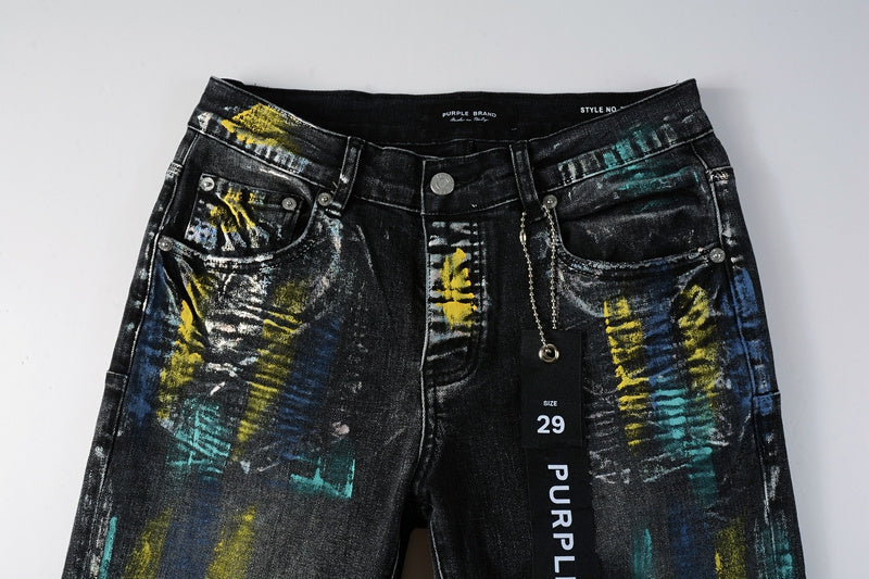 VELCEN Purple Brand Jeans #9078