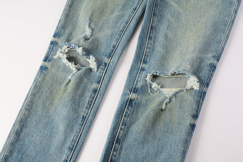 VELCEN Purple Brand Jeans #9076