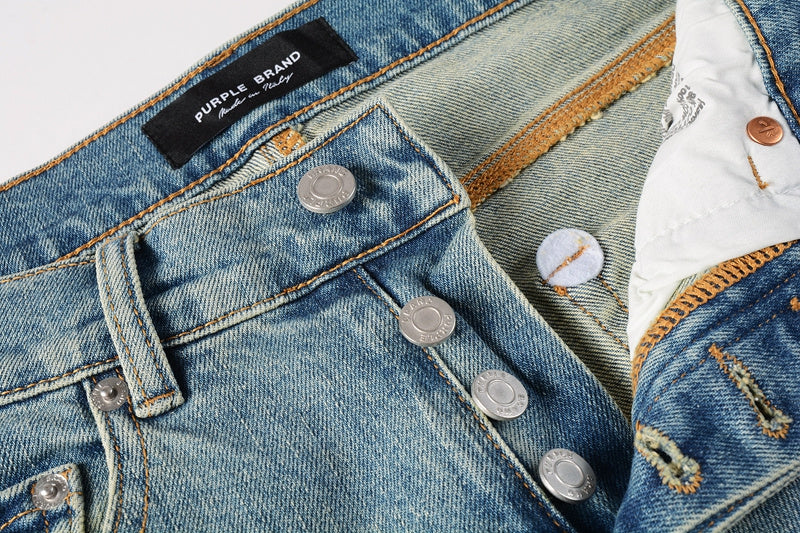 VELCEN Purple Brand Jeans #9076