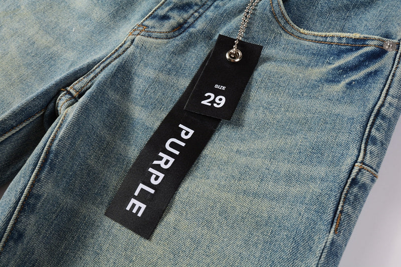 VELCEN Purple Brand Jeans #9076