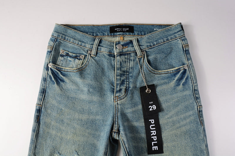 VELCEN Purple Brand Jeans #9076