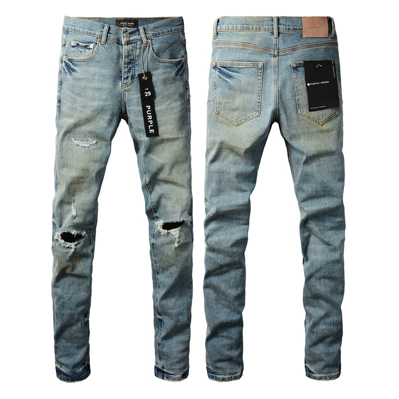 VELCEN Purple Brand Jeans #9076