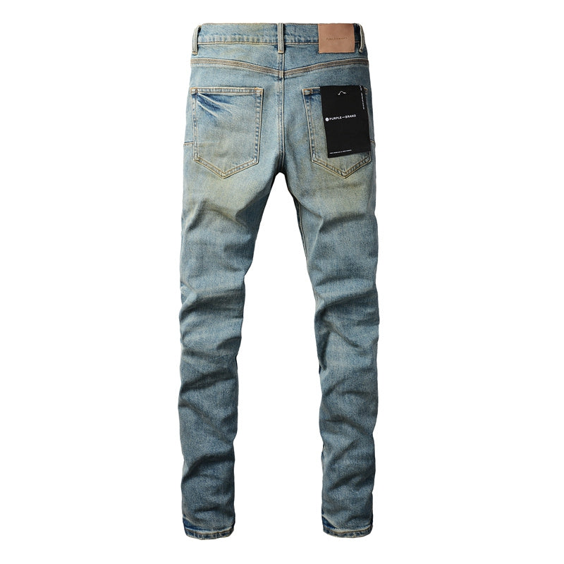 VELCEN Purple Brand Jeans #9076