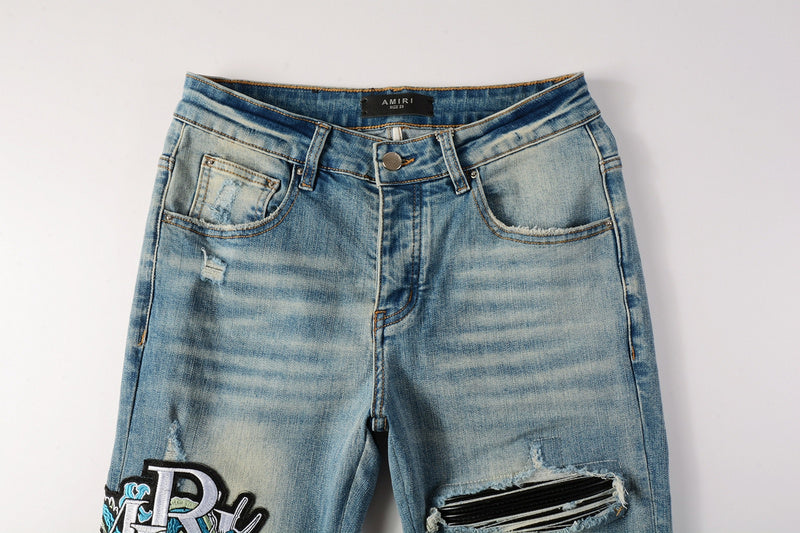 VELCEN Amiri Fashion Jeans #8897
