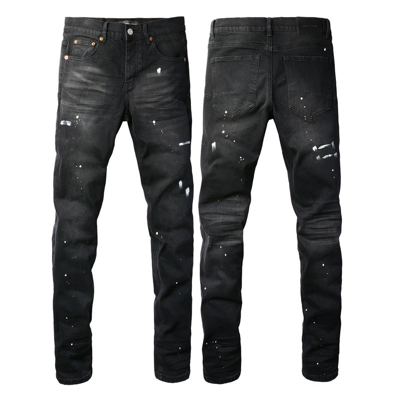 VELCEN Purple Brand Jeans #9098