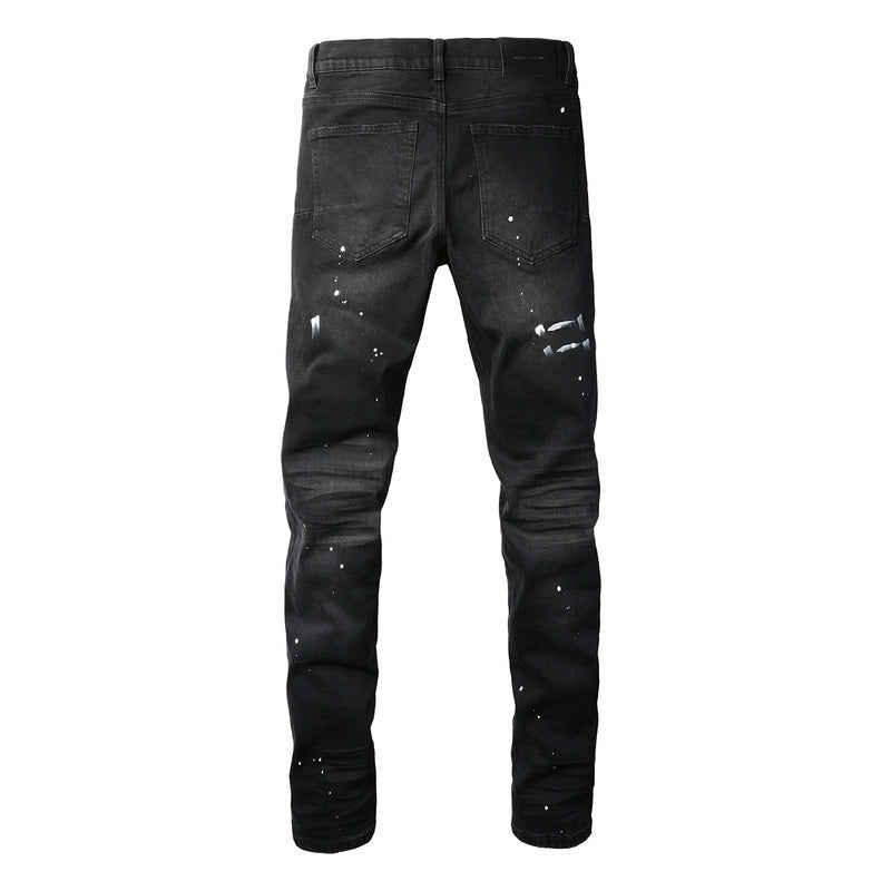 VELCEN Purple Brand Jeans #9098