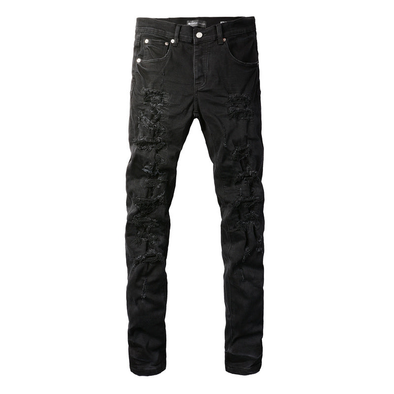 VELCEN Purple Brand Jeans #9108
