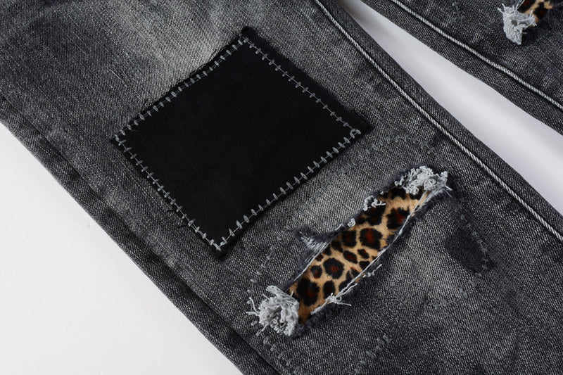 VELCEN Purple Brand Jeans #9102